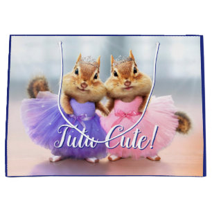 Sacola Para Presentes Grande Chipset Ballerina Duo