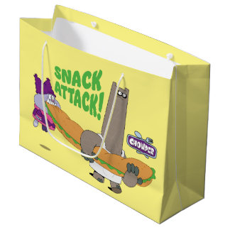 Sacola Para Presentes Grande Chowder e Shnitzel