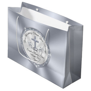 Sacola Para Presentes Grande ChRISTIAN, Sacos de Presente Personalizados