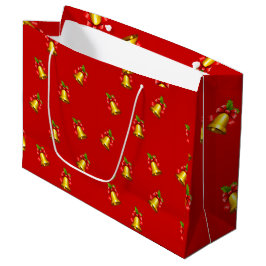 Sacola Para Presentes Grande Christmas Gift Bag