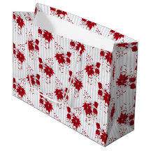 Christmas Peppermint | Candy Cane Poinsettia Holly