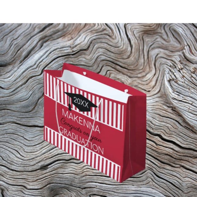 Sacola Para Presentes Grande Clássico! Saco de presente de GRADUAÇÃO Personaliz (Criador carregado)