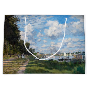 Sacola Para Presentes Grande Claude Monet - A Bacia do Argenteuil