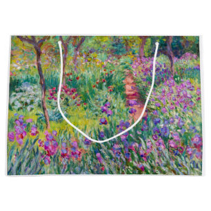 Sacola Para Presentes Grande Claude Monet - O Jardim Íris de Giverny