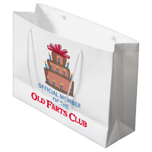 Sacola Para Presentes Grande Clube das Velhas Fartas