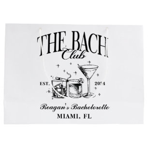 Sacola Para Presentes Grande Clube de Bach Personalizado Despedida de Solteira