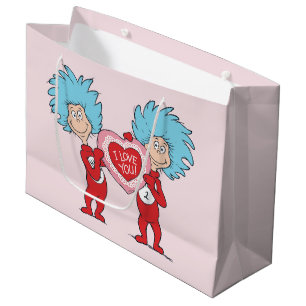 Sacola Para Presentes Grande Coisa Um Coisa Dois Eu Te Amo