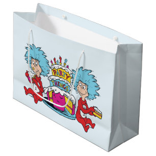 Sacola Para Presentes Grande Coisa Um Coisa Dois Festa Coisas