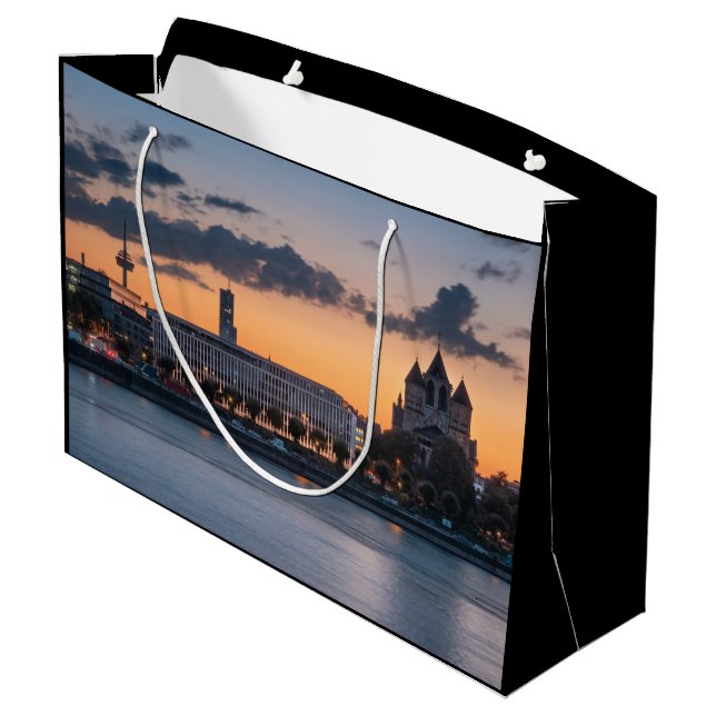 Sacola Para Presentes Grande Colônia Alemanha (Verso inclinado)