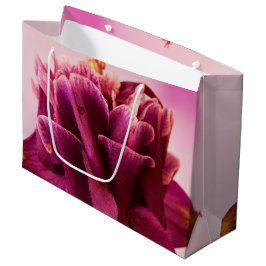 Sacola Para Presentes Grande Columbina Rosa Burgundy