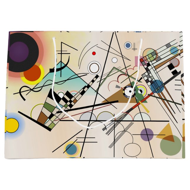 Sacola Para Presentes Grande Composition VIII by Wassily Kandinsky (Frente)
