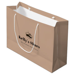 Sacola Para Presentes Grande Compra de logotipos personalizados para empresas e