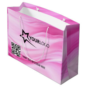 Sacola Para Presentes Grande Compra personalizada de logotipos Promocional de