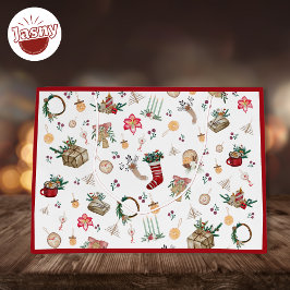 Sacola Para Presentes Grande Conforto de Natal