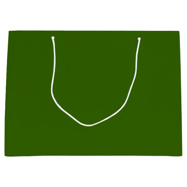 Sacola Para Presentes Grande Conifer Green (Frente)