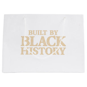 Sacola Para Presentes Grande Construído por Black History African American Blac