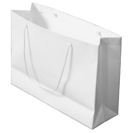 Sacola Para Presentes Grande Cor Sólido Branco