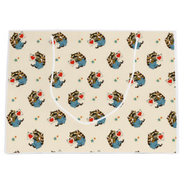 Sacola Para Presentes Grande CORAÇÃO E CORAÇÃO Bag-PRESTA-VINTAGEM