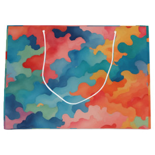 Sacola Para Presentes Grande cores de camuflagem