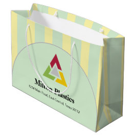 Sacola Para Presentes Grande Corporate Gift Bag with Company Logo