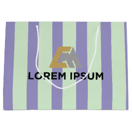 Sacola Para Presentes Grande Corporate Gift Bag with Company Logo