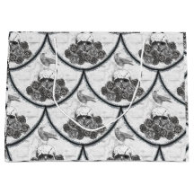 Crânios e Corvos com Saco-Presente