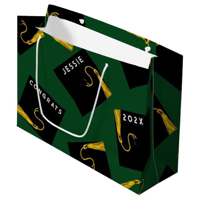 Sacola Para Presentes Grande Creative Graduation 2025 Large Gift Bag (Frente inclinada)