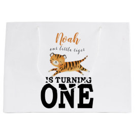 Sacola Para Presentes Grande Crianças Personalizadas Primeiro Monograma de Aniv