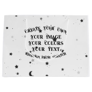 Sacola Para Presentes Grande Crie seu personalizado personalizado