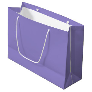 Sacola Para Presentes Grande Crie seu próprio roxo
