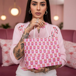 Sacola Para Presentes Grande Cupcake Large Gift Bag