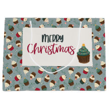 Cupcakes de Natal Personalizados - Saco do Present