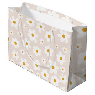 Sacola Para Presentes Grande Daisy Birthday Bag