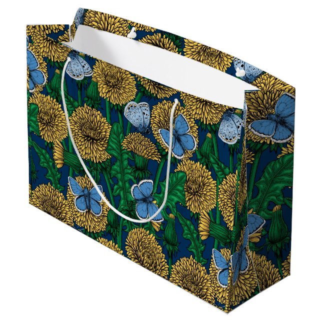 Sacola Para Presentes Grande Dandelion medow (Verso inclinado)