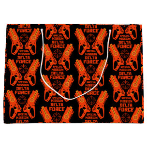 Sacola Para Presentes Grande Dart Gun Batalha Birthday