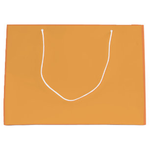 Sacola Para Presentes Grande Decor de Cor Amarelo Indiano pronto para personali