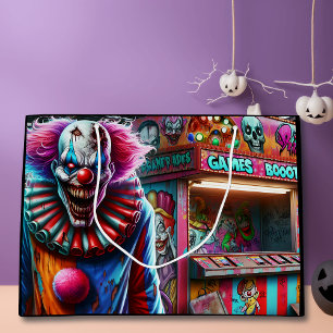 Sacola Para Presentes Grande Deixe os jogos começarem Festa de Halloween