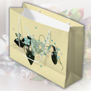Sacola Para Presentes Grande Desejando Que Você Ame Casamento