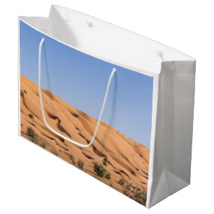 Sacola Para Presentes Grande Deserto de Wahiba Sands - Omã