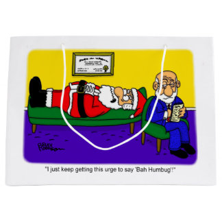 Sacola Para Presentes Grande design de Natal 11