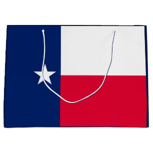 Sacola Para Presentes Grande Design de Sinalizador do Estado do Texas