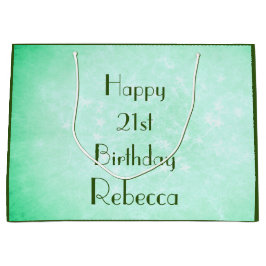 Sacola Para Presentes Grande design na moda Happy