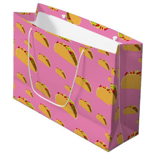 Sacola Para Presentes Grande Design Taco Terça-feira - Saco do Presente - Grand
