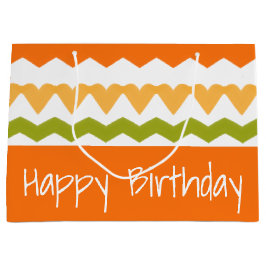 Sacola Para Presentes Grande Designer de Padrão Moderno