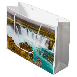 Sacola Para Presentes Grande Deusa-cascata, Islândia