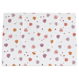 Sacola Para Presentes Grande Dia de os namorados retrovisor