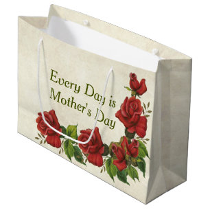 Sacola Para Presentes Grande Diga-o com rosas