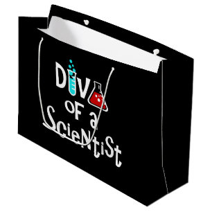Sacola Para Presentes Grande "DIVA de um Cientista"