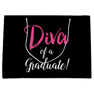 Sacola Para Presentes Grande "DIVA de um Formando!"