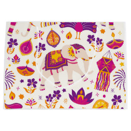 Sacola Para Presentes Grande Diwali Gift Bag